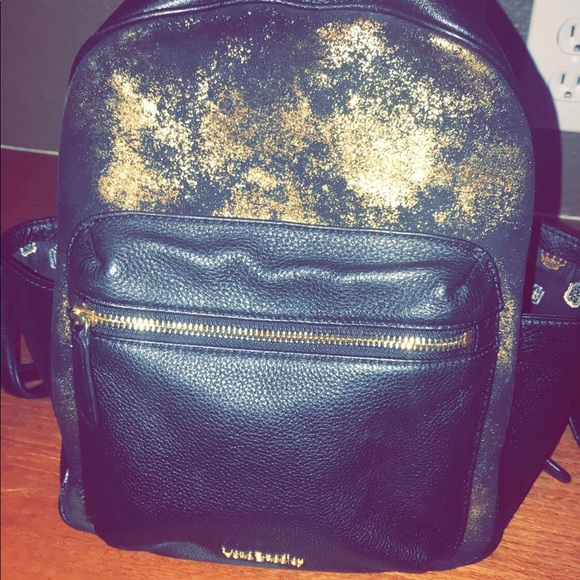 vera bradley black backpack purse